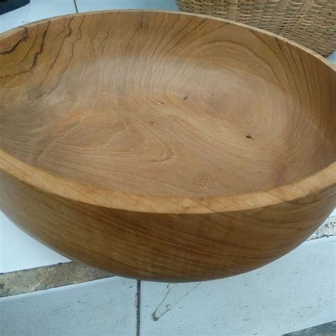 Jual BASKOM KAYU JATi /BASKOM KAYU | Shopee Indonesia