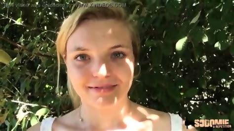 20 Year Old Blonde Loves To Get Fucked In The Ass