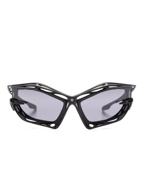 Givenchy Eyewear Giv Cut Cage Cat Eye Frame Sunglasses Farfetch