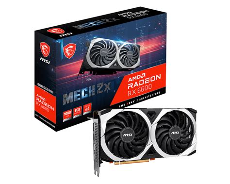 RADEON RX 6600 8G 2X MECH