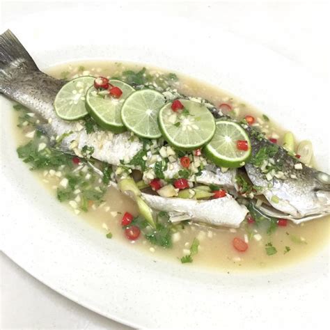 ikan siakap stim limau satu  resepi campak campak jadi oleh marina