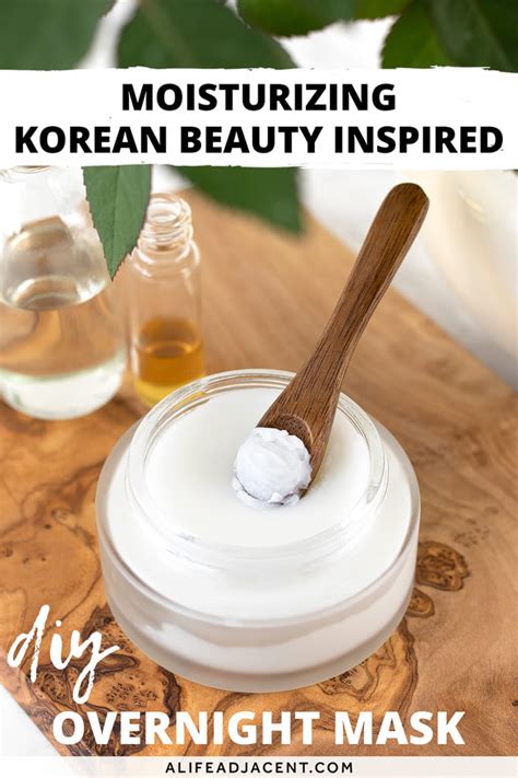 Diy Moisturizing Overnight Face Mask For Dry Skin A Life Adjacent