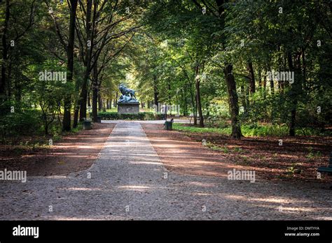 Berlin Tiergarten Park Germany Stock Photo Alamy