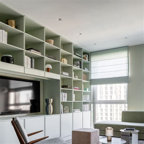 Стеллаж во всю стену: 45+ удачных идей | myDecor