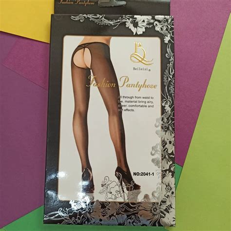 جوراب شلواری شیشه‌ای فاق باز Beileisi مدل 2041-1