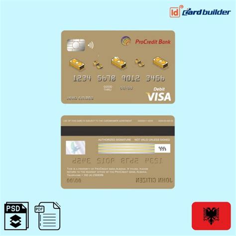Natwest Credit Card Template Psd
