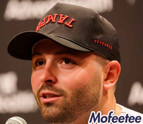 Baker Mayfield Tampa Upside Down Hat Mofeetee