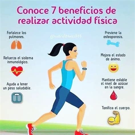 Muy Importante Hacer Actividad Fisicaaqui Alguno De Sus Beneficios ️