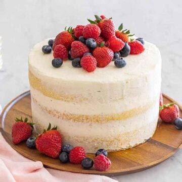 Naked Cake Preppy Kitchen