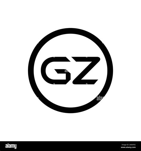 Gz letter logo hi-res stock photography and images - Alamy 