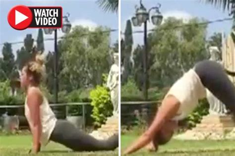 Stunning Blonde Tries To Show Off Her Yoga Routine What Happens Next Is HILARIOUS Daily Star