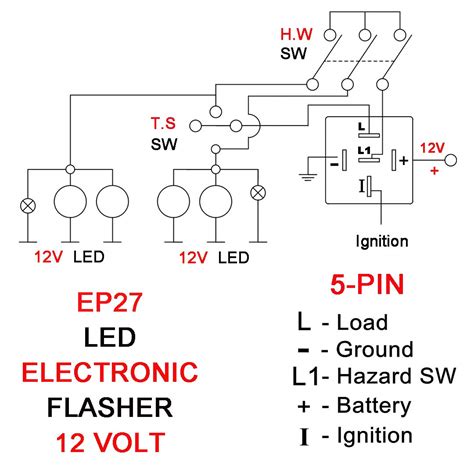12+ 6 Pin Flasher Relay Wiring Diagram | Robhosking Diagram