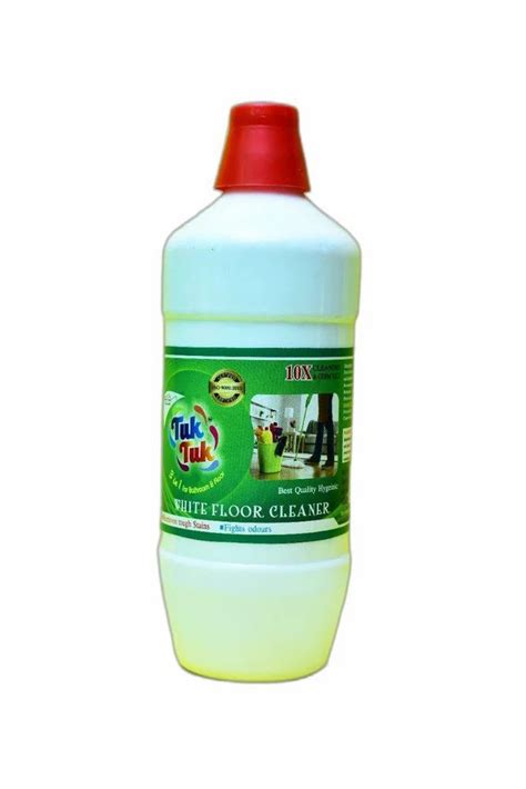 white floor cleaner  bottle liquid floor cleaner