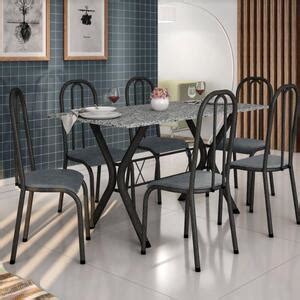 Conjunto Mesa De Jantar Hairpin 130x80 Natural 6 Cadeiras Eiffel Slim Nude Leroy Merlin