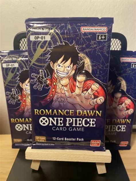 X1 BOOSTER ONE Piece Card Game Romance Dawn OP 01 Bandai TCG