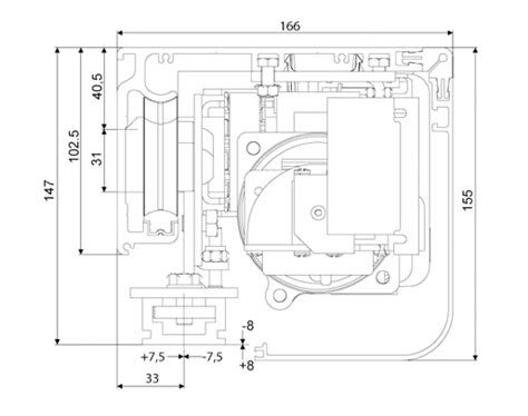 Motores para Puertas Automáticas BFT VISTA SL de 220V