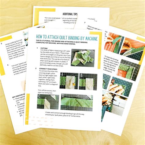 machine sew quilt binding