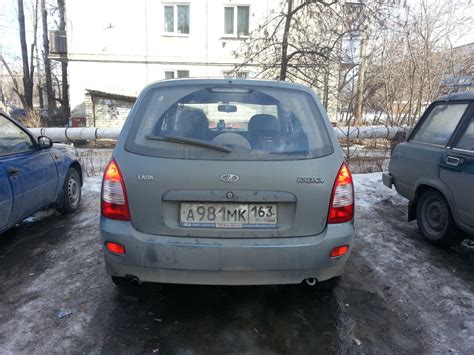 Поменял местами лампы стоп сигнала и габаритов — Lada Калина Универсал ...