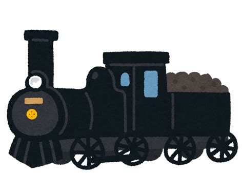 蒸気 機関 車 イラスト 無料
