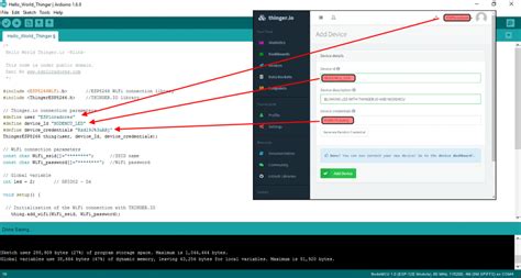 آموزش اضافه کردن برد توسعه NODE MCU به پلتفرم تینگر | هم رویش
