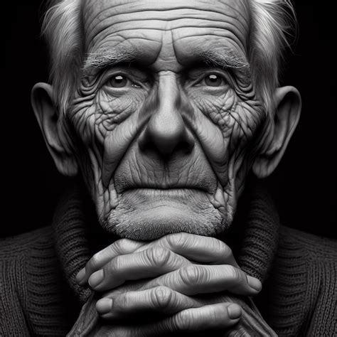 Timeless portrait hyperdetailed in elegant 8K resolution Masterful realism poignant expression ...