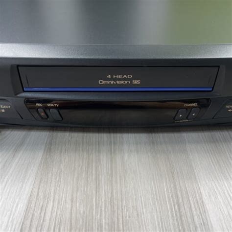 PANASONIC VCR VHS Player 4 Head Omnivsion PV-9400 Tested NO Remote ...