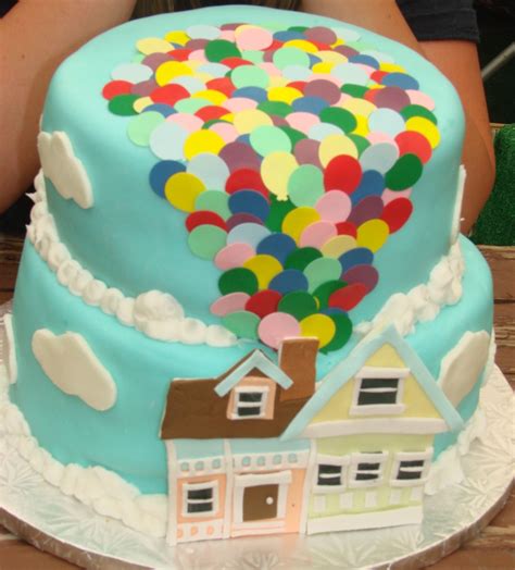 Up House Cake Designed After Another Up House I Have Seen Somewhere