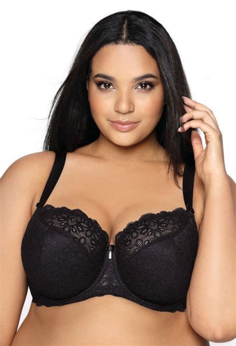 Biustonosz półusztywniany czarny Jackie M 0168 21 75H MAT Lingerie