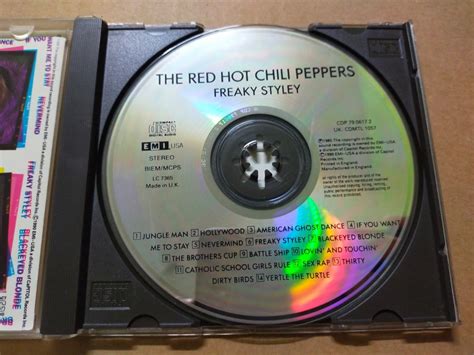 The Red Hot Chili Pepper Freaky Styley Hobbies Toys Music Media CDs DVDs On Carousell