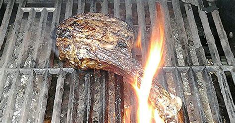 Grilled Cowboy Ribeye Steak With Acccompaniment Ideas Recipe By Fenway