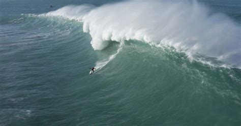 Surfer Tom Butler conquers Cornwall's monster wave The Stones off St