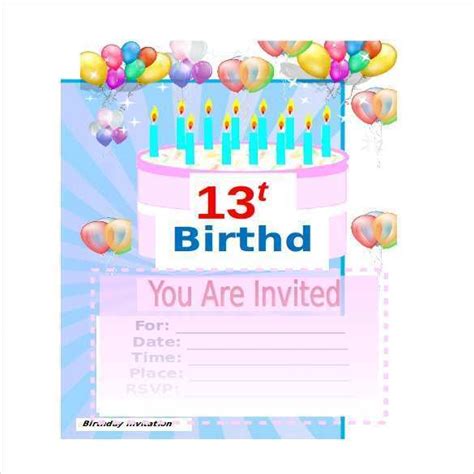 birthday card template  microsoft word cards design templates