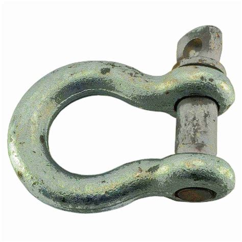 Midwest Fastener Galvanized Steel Screw Pin Anchor Shackle