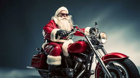 Santa Biker Stock Photos, Images and Backgrounds for Free Download