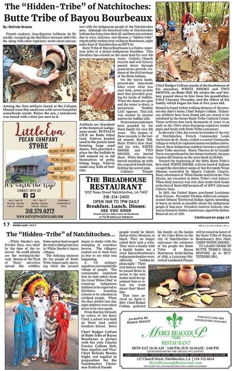 The Hidden Tribe of Natchitoches: Butte Tribe of Bayou Bourbeaux