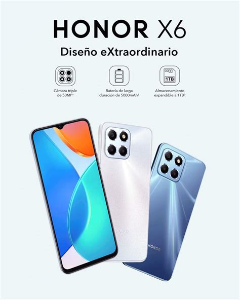 Celular Honor X6 64GB de Memoria y 4GB de Ram 4G - Mercado Compras