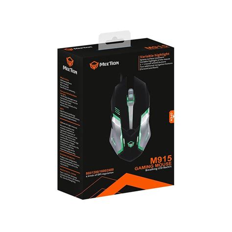 Meetion Mt M915 Wired Gaming Mouse El Shopgr