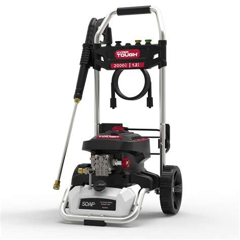 Hyper Tough 2000 Psi At 1 2 Gpm 120 V 60hz 1800w Electric Powered Cold Water Pressure Washer