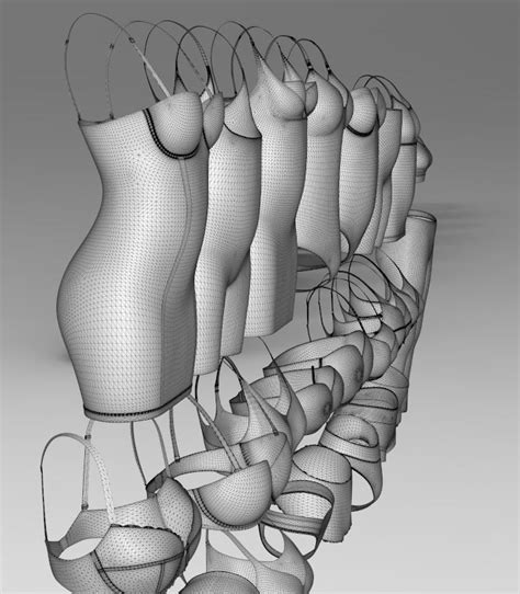 Women Lingerie Pack 3D Model CGTrader