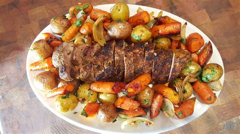 One Pot Pork Tenderloin With Potatoes And Carrots Recipe Buff Dudes