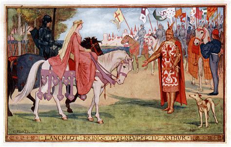 King Arthur Lady Guinevere And Sir Lancelot | Detroit Chinatown