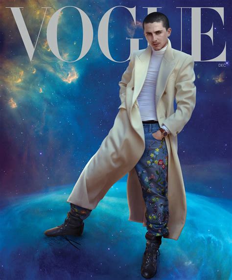 vogue  timothee chalamet  space    thoughts ethos