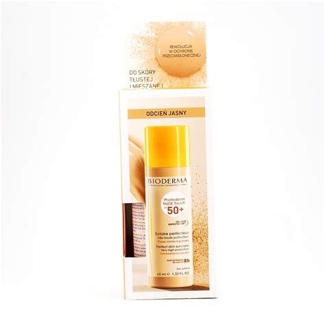 Bioderma Photoderm Nude Touch Spf Jasny Apteka Moderna