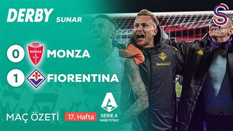 Monza Fiorentina 0 1 Maç Özeti Serie A 2023 24 YouTube