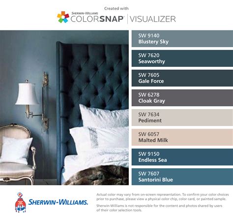 I Found These Colors With Colorsnap® Visualizer For Iphone By Sherwin Williams Blustery Sk