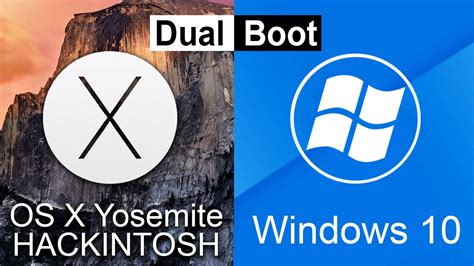 How To Dual Boot Hackintosh OSX Yosemite Windows 10 YouTube