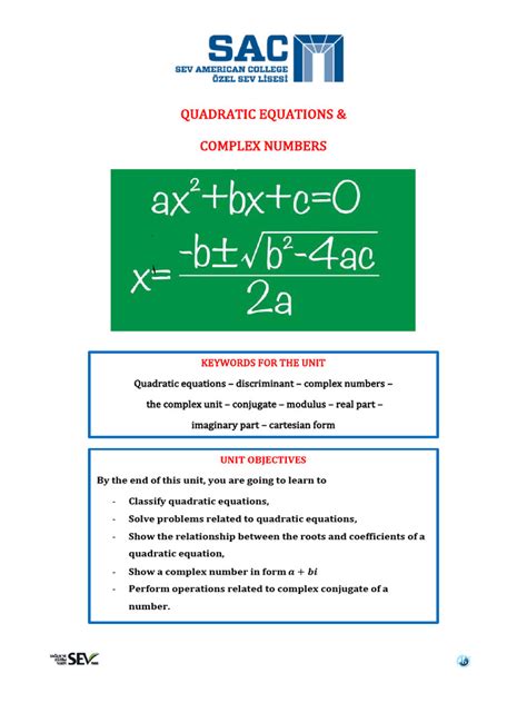 Quadratic Equations 2 | PDF | Quadratic Equation | Complex Number