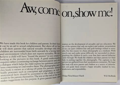 Will Mcbride Show Me A Picture Book Of Sex Ed Recommended Reads