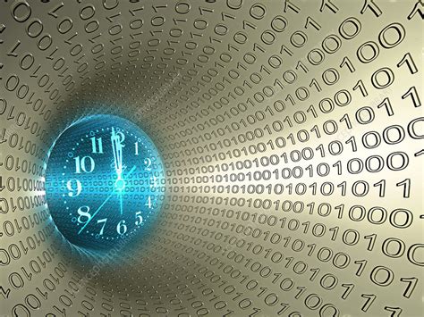 clock  code illustration stock image  science photo