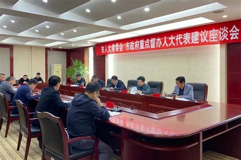 【快讯】 市人大常委会、市政府重点督办人大代表建议座谈会召开融资工作中小企业